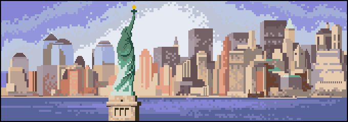 CMP PR674 New York Skyline