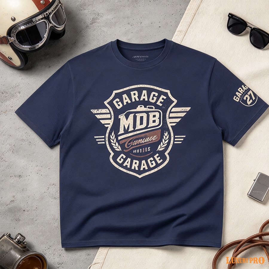 AOP MDB Crew Neck Short Sleeve T-Shirt