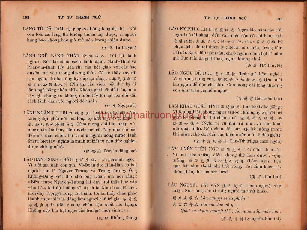 Hán học tứ tự thành ngữ (1961) - Trang 53