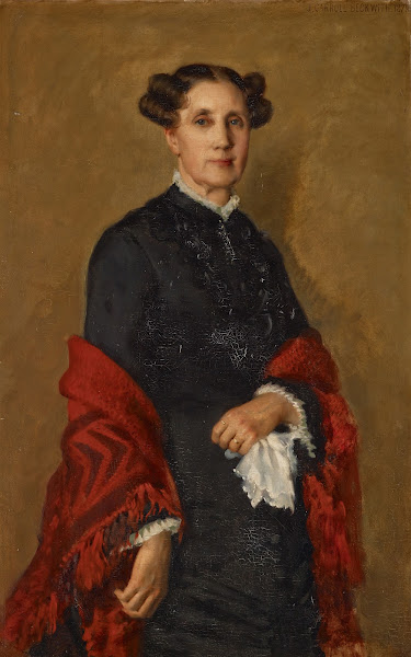 Portrait of Mrs William C Bartlett 1879