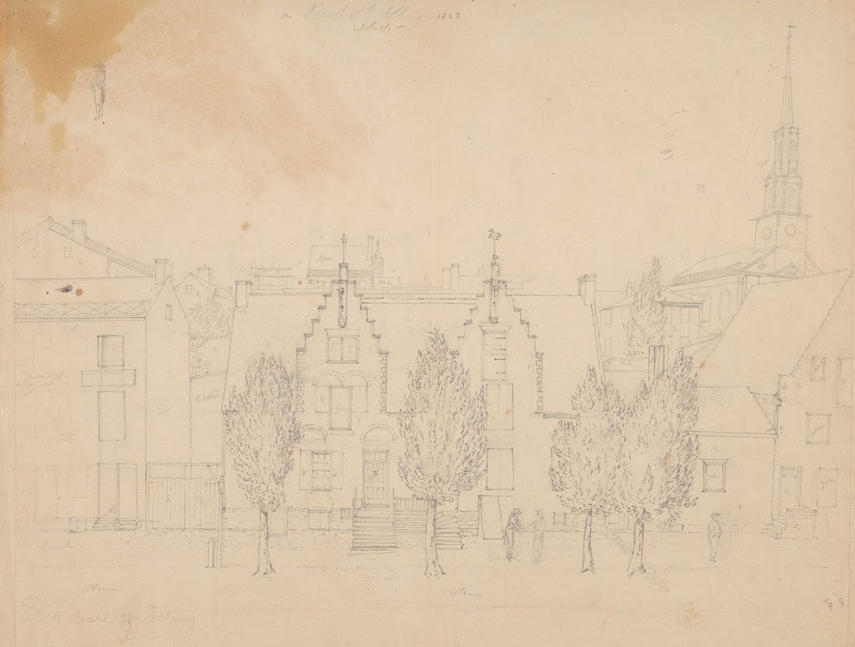 On Pearl St Albany 1828