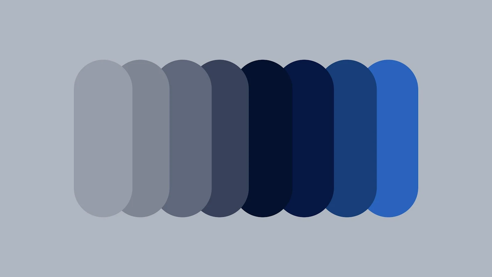 Geometric Blue Gray Color Palette - Minimalist Geometric Art 5K Wallpaper (5120x2880)