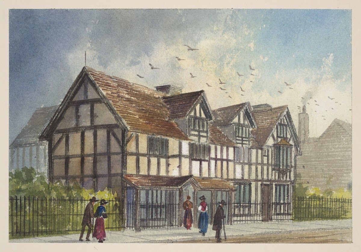 Haunts of Shakespeare Pl18 19th century