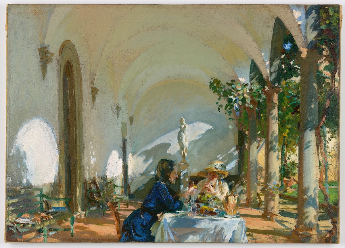Breakfast in the Loggia 1917 1919