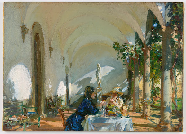 Breakfast in the Loggia 1917 1919