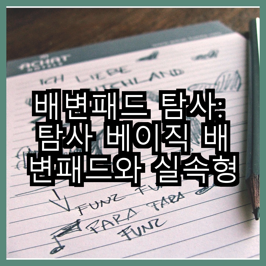 배변패드 탐사: 탐사 베이직 배변패드와 실속형 배변패드, 어떤 선택이 더 현명할까? 썸네일