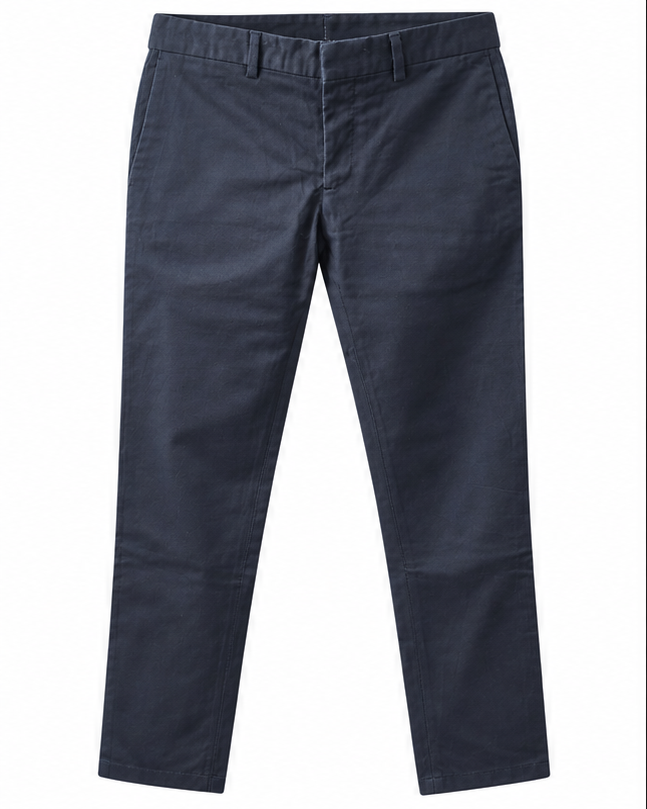 Blugi si Pantaloni - Pantaloni bărbați Zara Man bleumarin închis, mărimea S