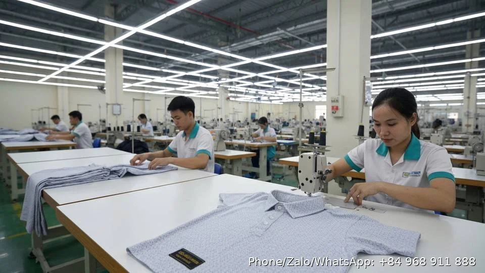 Company Golf Shirts - Gold Garment Vietnam