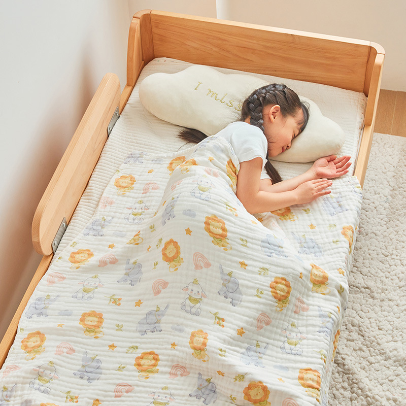 Cotton Muslin Blanket for Kids, 4 or 6 Layers