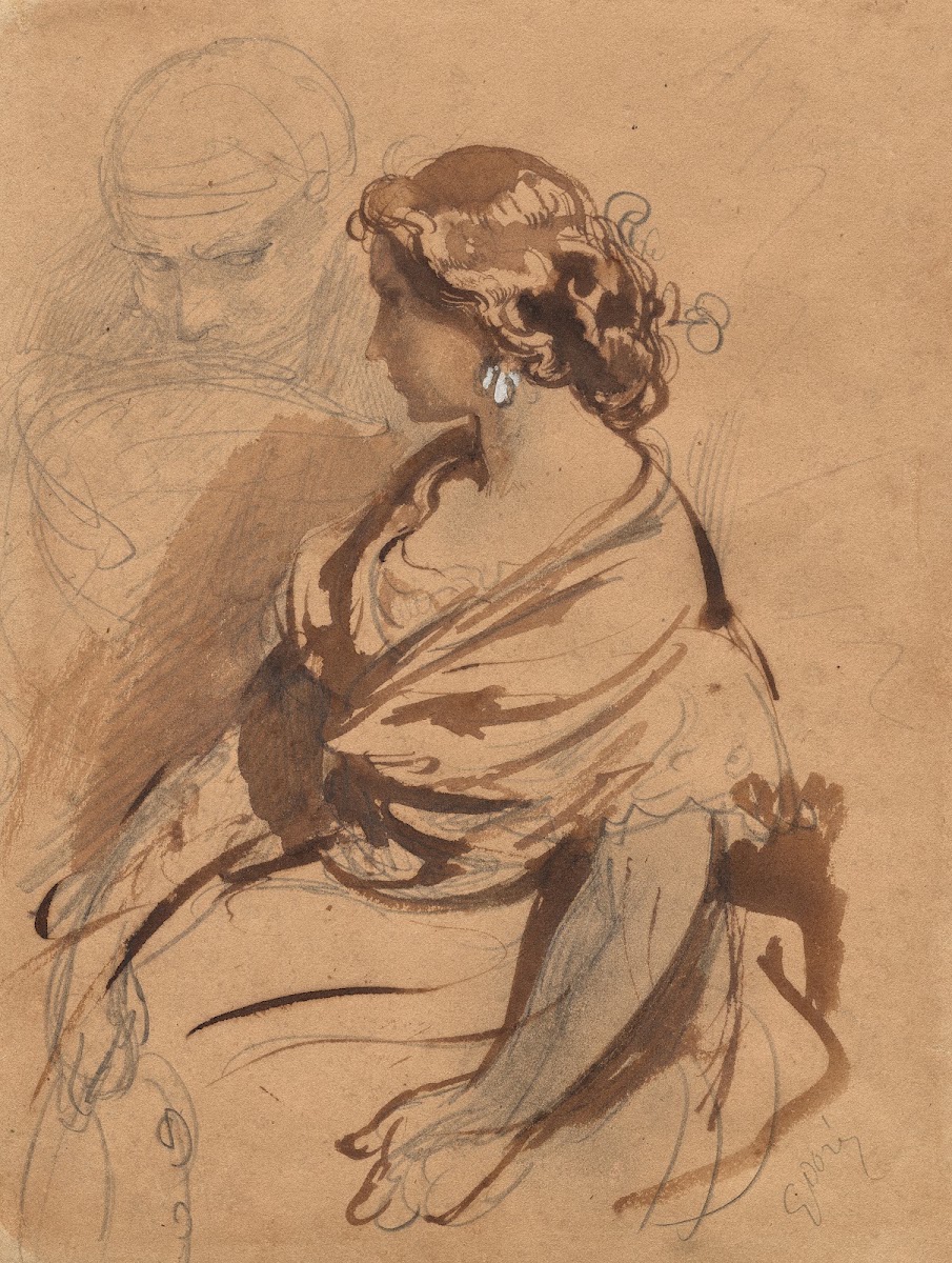 Young Woman from Valence c 1862