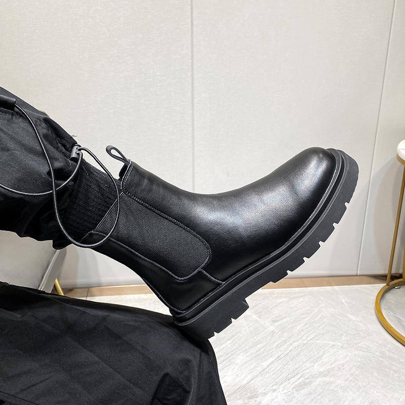 Men's Ankle Boots 6032, lined, Chelsea style