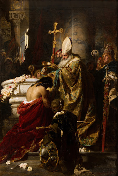 The Baptism of Vajk 1875
