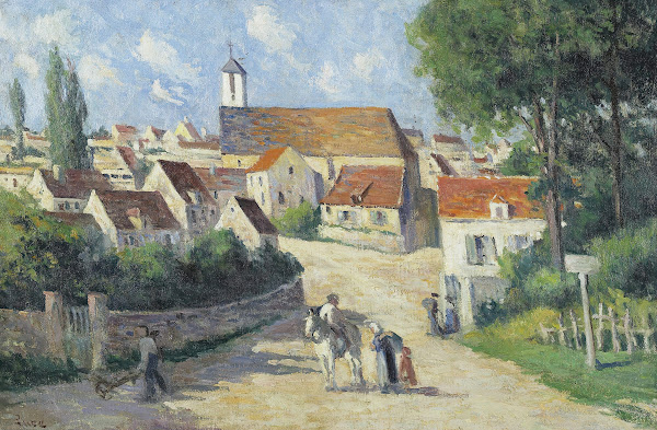 Guernes La Rue De Village