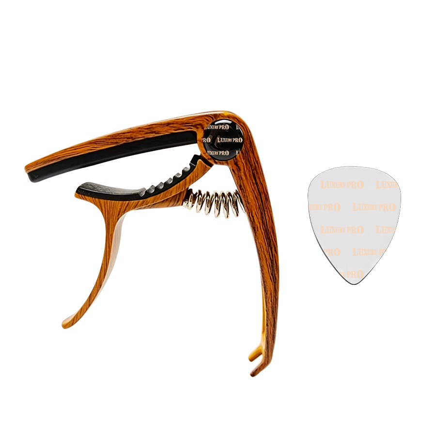 Guitar Capo + Pick