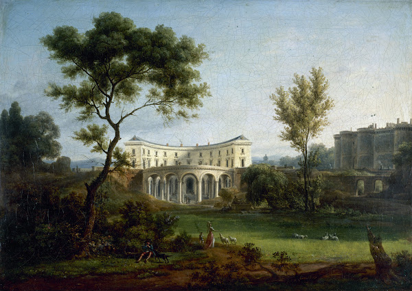 La maison de Beaumarchais et la Bastille 1788