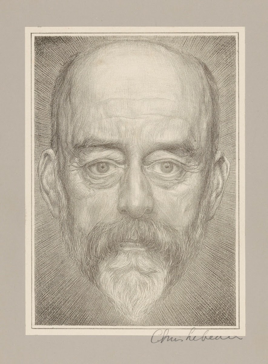 Portret van HP Berlage 1912