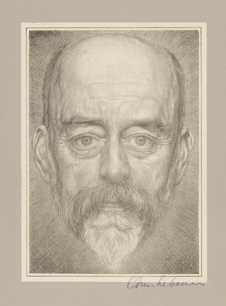 Portret van HP Berlage 1912