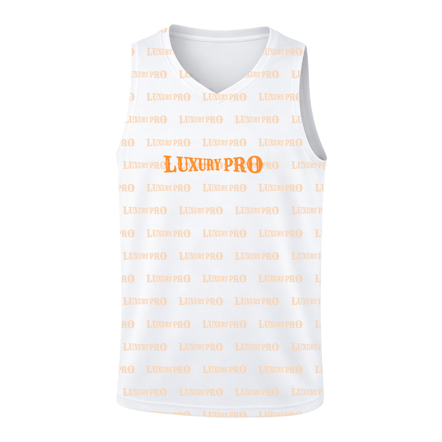 AOP MEG V Neck Basketball Jersey