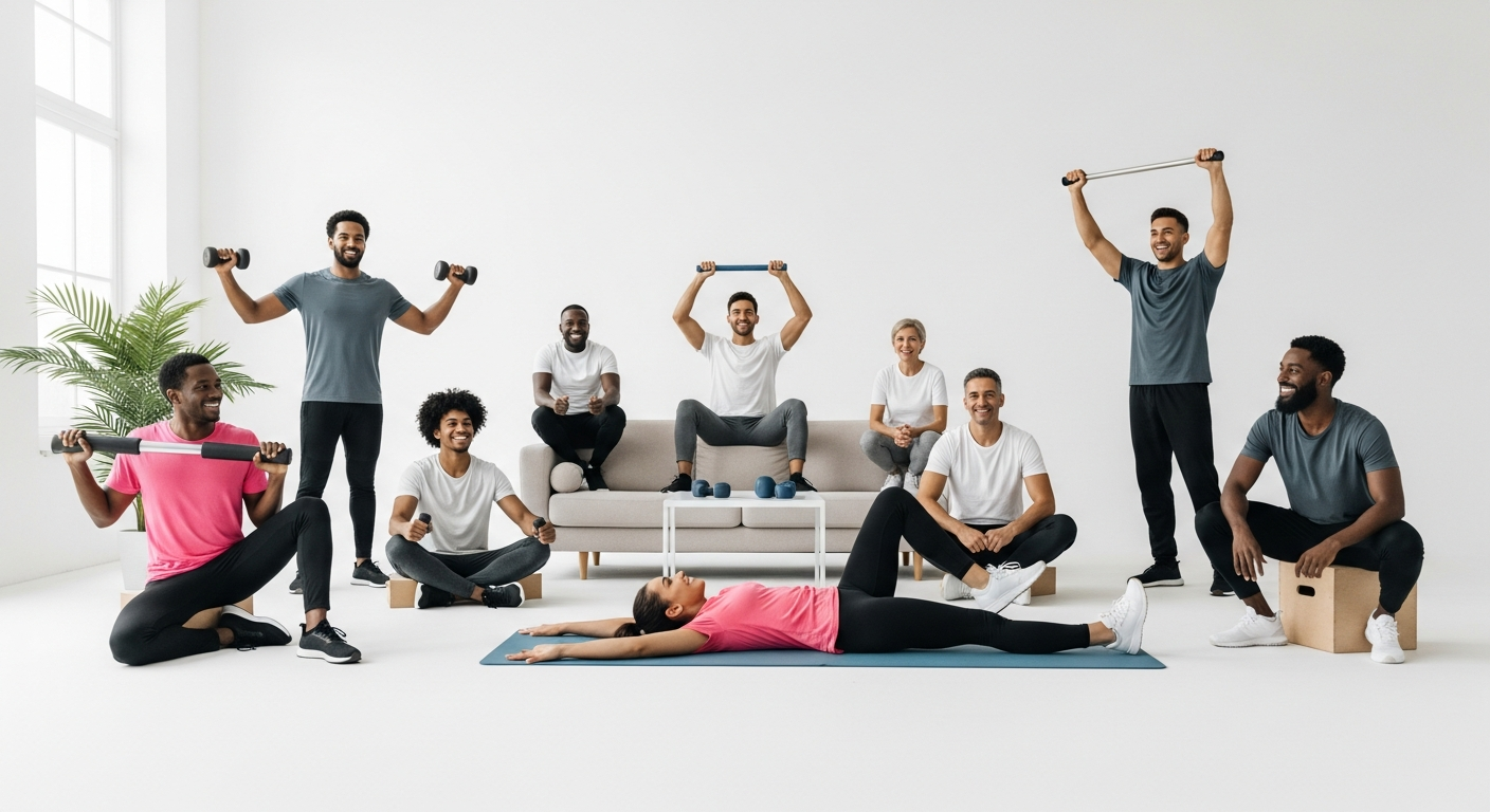 초보자를 위한 홈트 꿀팁! '이것'만 알면 집에서도 건강하게 운동할 수 있어요 (단계별 가이드)