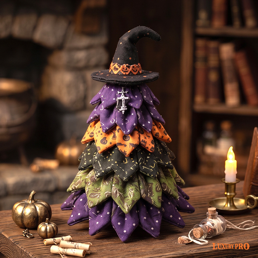 American‑style Christmas Tree Patchwork