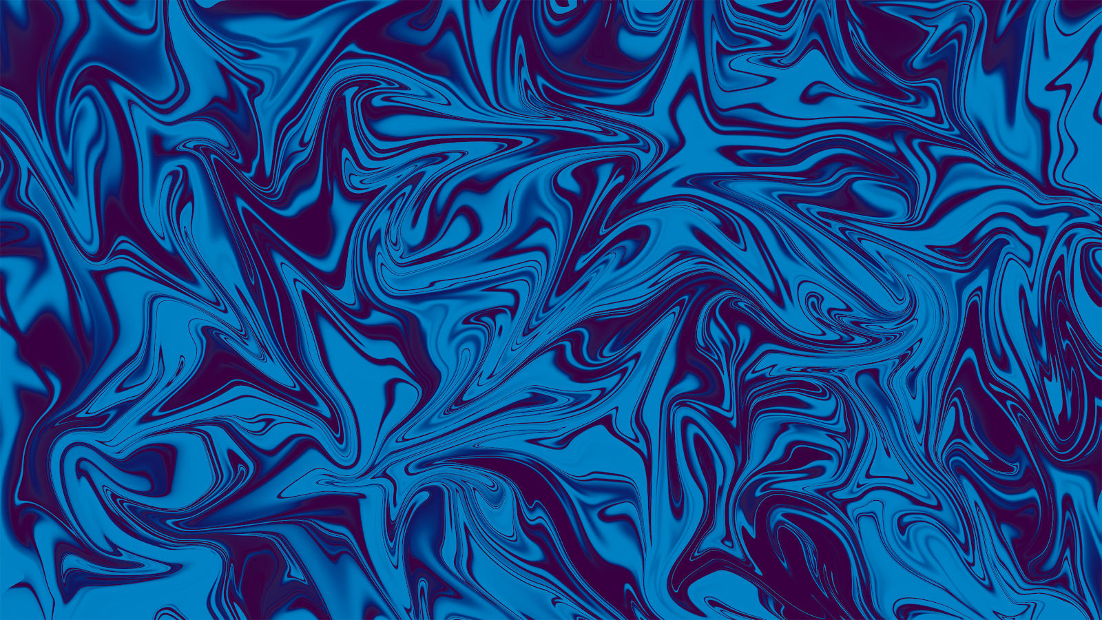 Blue and Purple Liquid Marble - Digital Abstract Art 4K Wallpaper (3840x2160)
