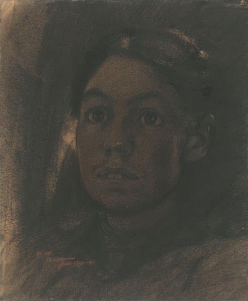 Portret van Martha van Eeden van Vloten 1890 1891