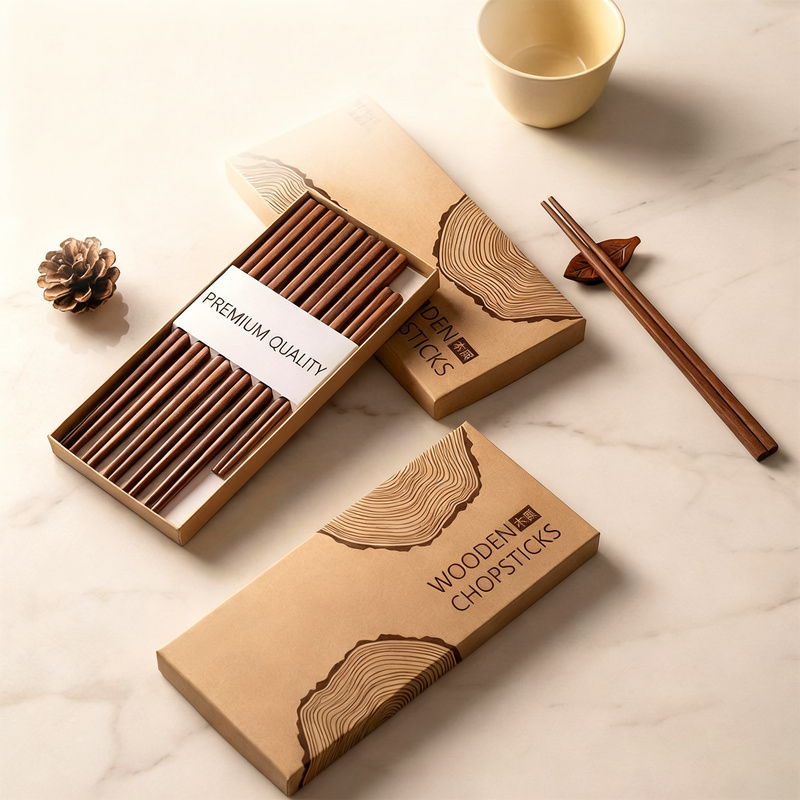 Wooden chopsticks, non-slip and antibacterial