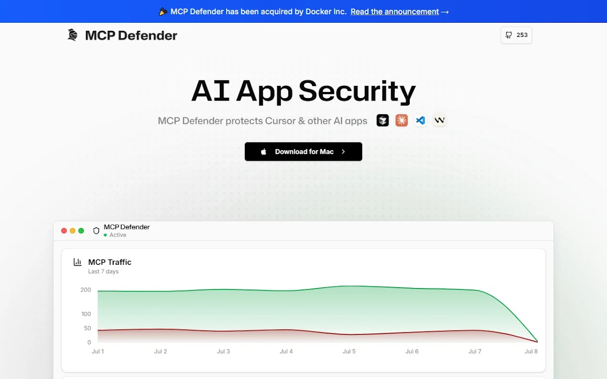 Captura de MCP Defender