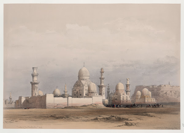Tombs of the Memlooks Mamelukes Cairo 1846 1849