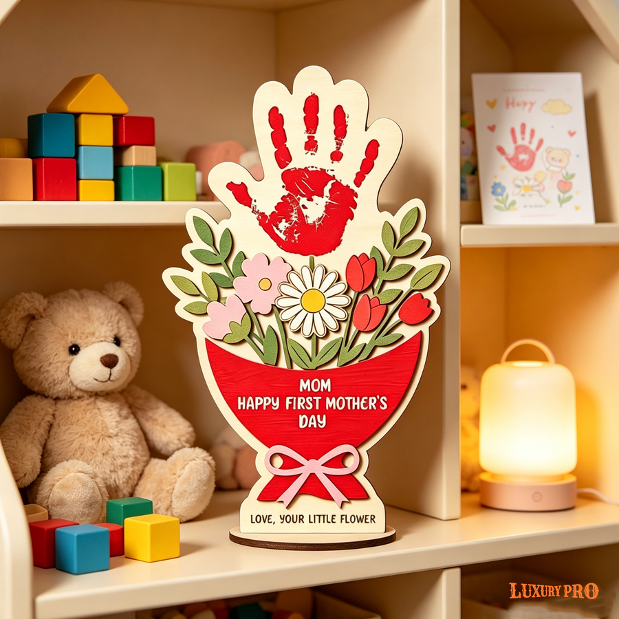 Mother's Day Handprint Plaque