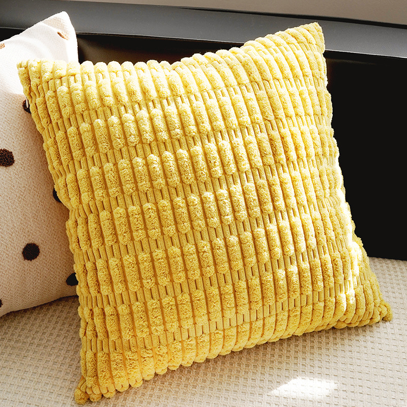 Long pillow with pattern, cotton