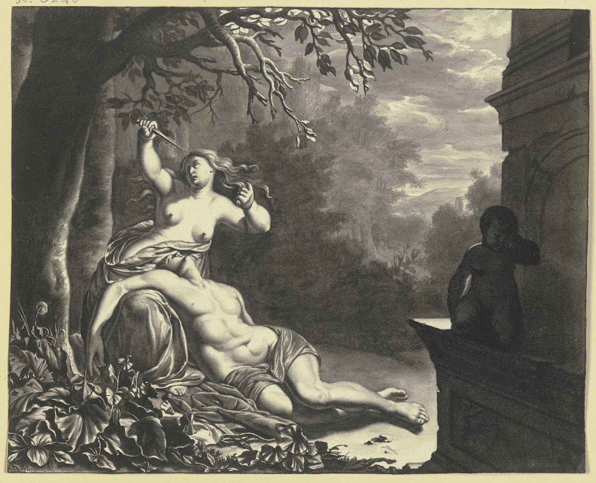 Pyramus and Thisbe ca 1679