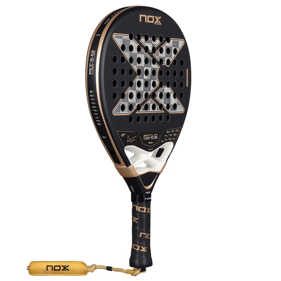 Nox AT10 Genius 18K Alum 2026 Racket Padel  - Gambar 2