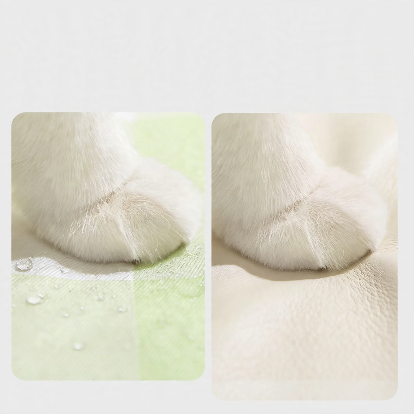 Foldable pet mat, breathable and waterproof