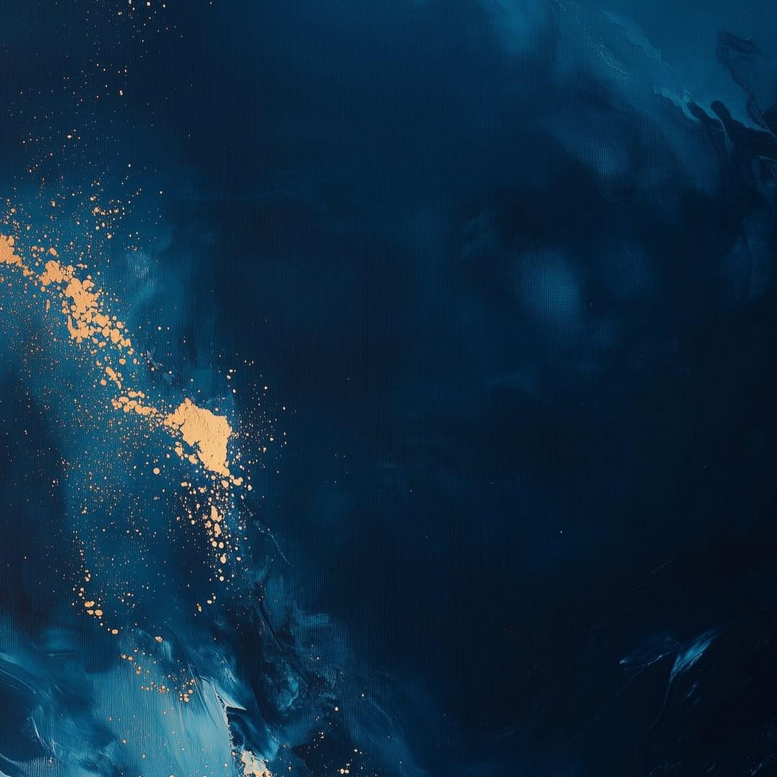 Download Abstract Art, Blue, Gold, Painting Full HD iPhone