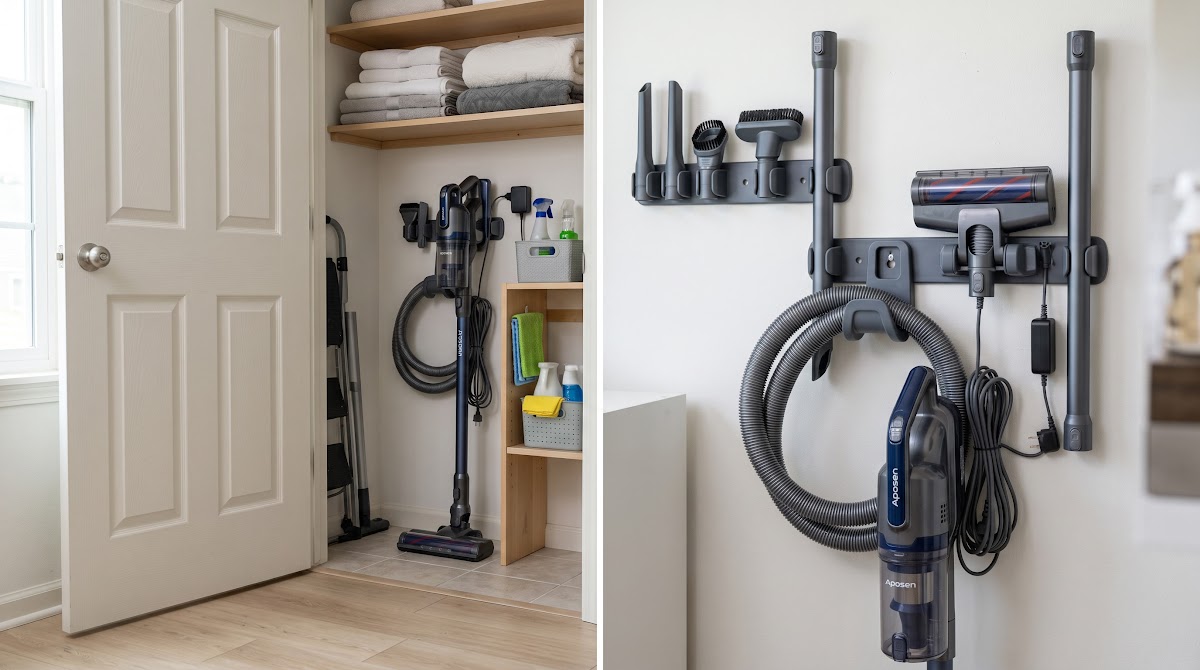 Best Vacuum Cleaner Storage Racks for Cleaning Closets (2026) - BEST BUDGET — IN CONTEXT