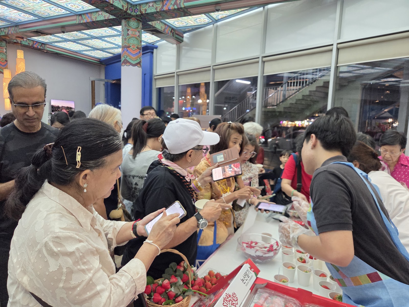 งานเทศกาลสตรอว์เบอร์รีเกาหลี