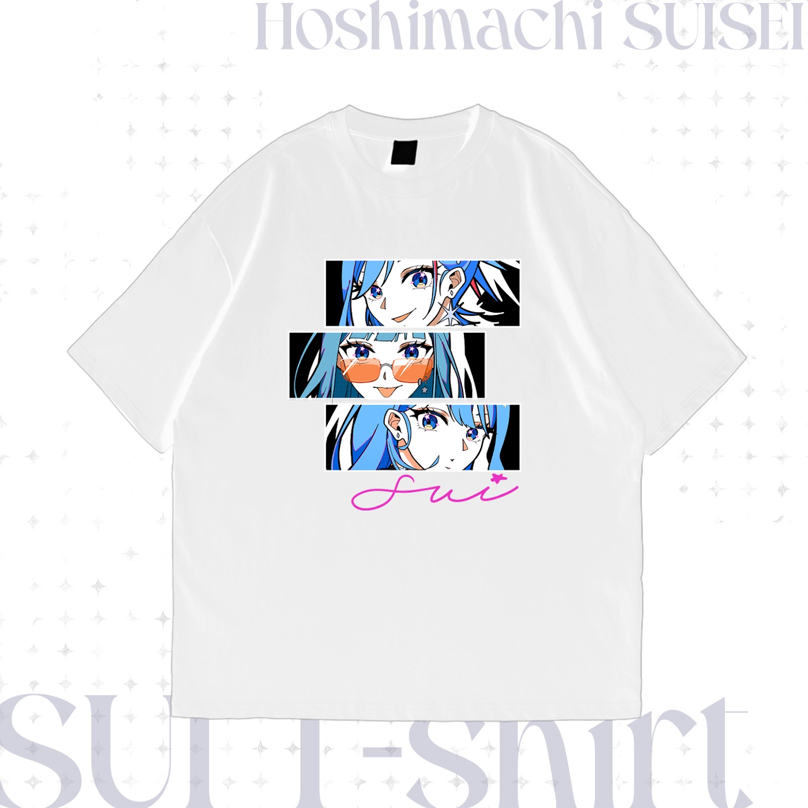 Suisei T-shirt (WHITE) by Hiudarat