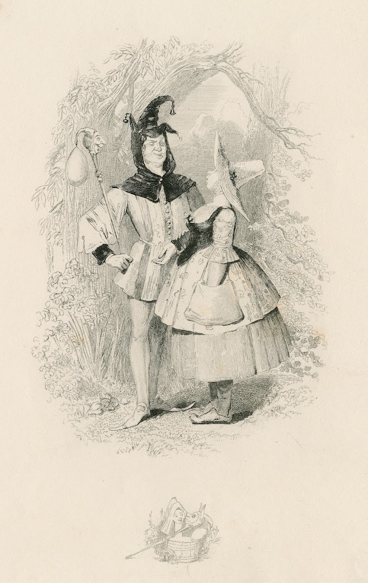 As you like it act III sc 3 Touchstone and Audrey 1845