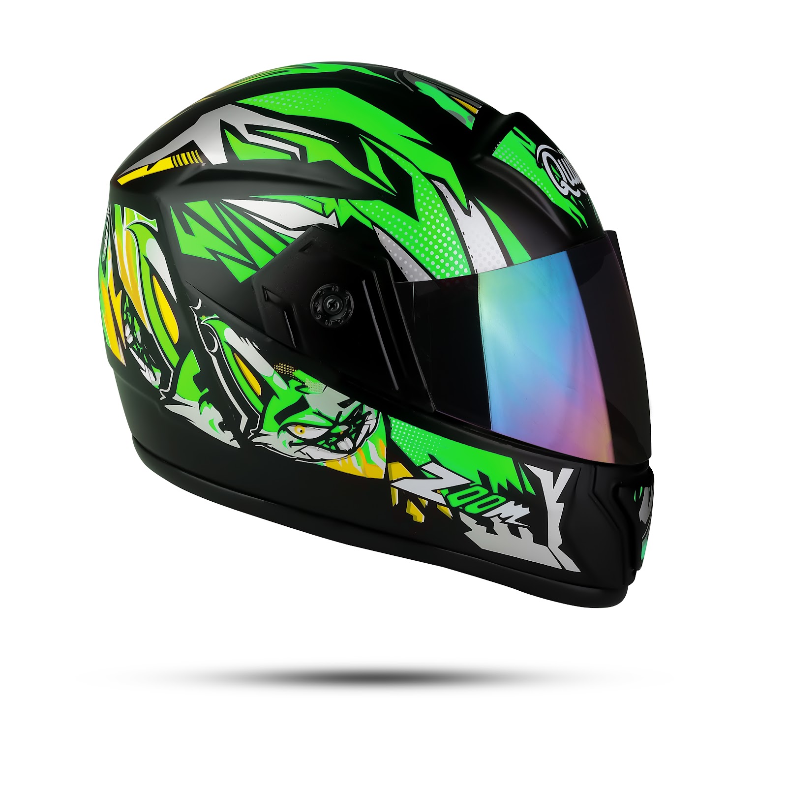 Comfortable interior padding of the helmet