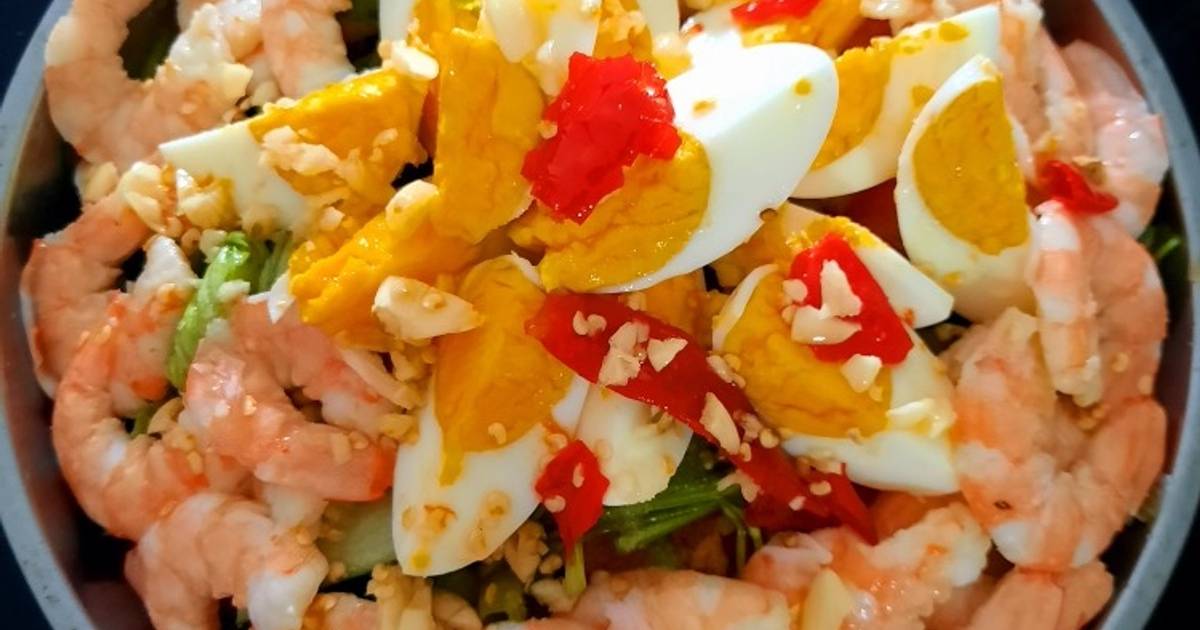 Salad tôm 😁😁