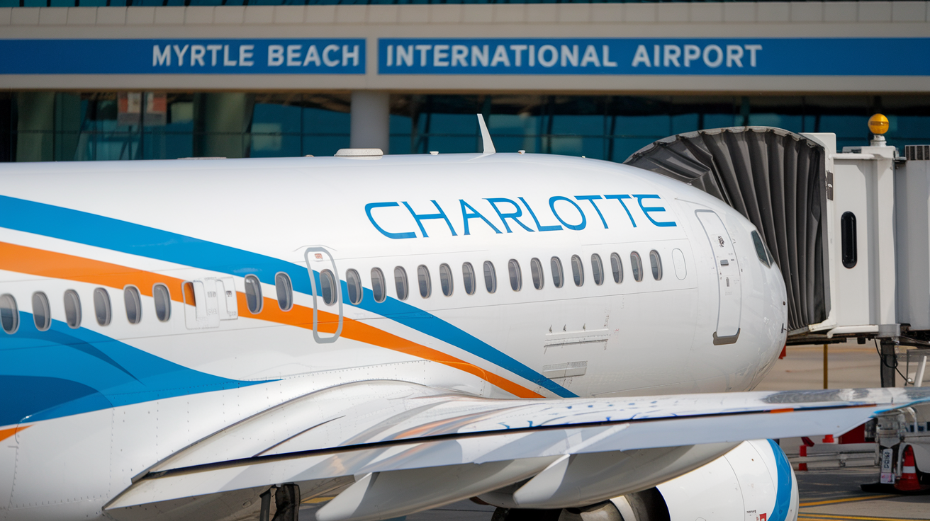 Flight Duration from Charlotte to Myrtle Beach