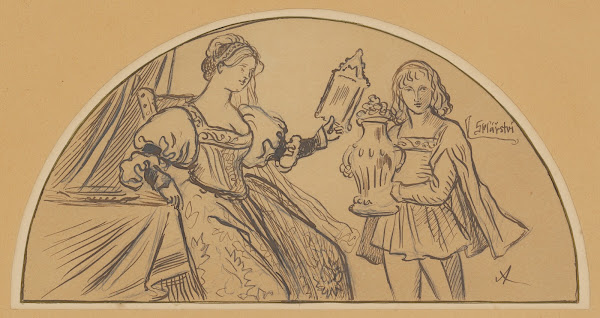 Allegory of Glassmaking 19001910