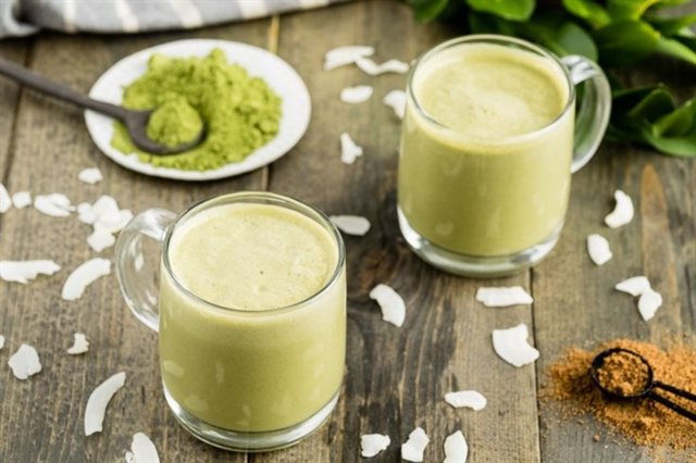 Trà Ngải Cứu Latte