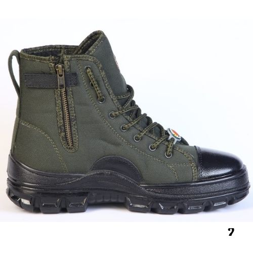 JUNGLE SEFTY OLIVE GREEN SIDE JIP SHOES