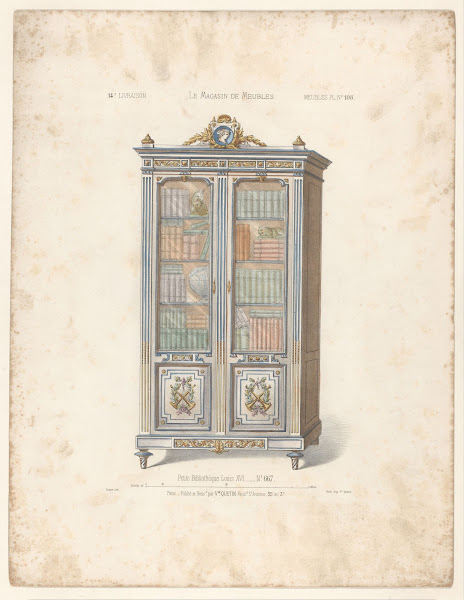 Petit Bibliothèque Louis XVI 1832   1904