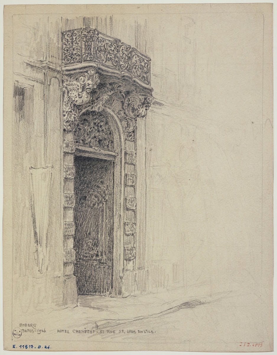 LHôtel Chenizot 51 rue Saint Louis en lÎle 1926