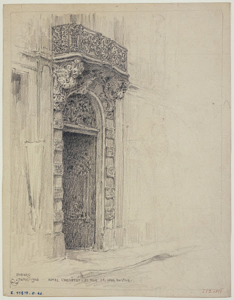 LHôtel Chenizot 51 rue Saint Louis en lÎle 1926