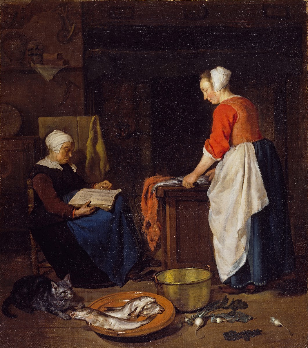 An Old Woman Asleep 1657   c1662