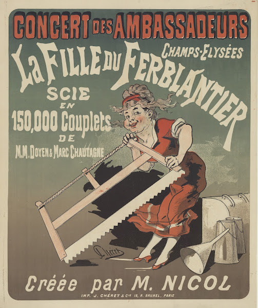 Concert des Ambassadeurs La Fille du ferblantier 1878